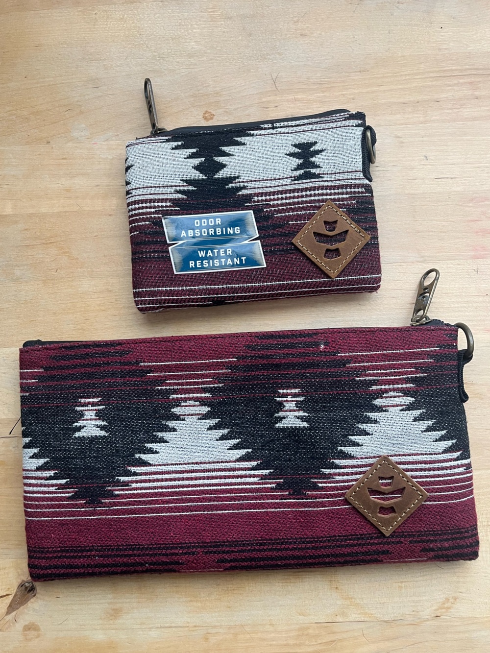 Revelry Odor Absorbing + Waterproof Southwestern Pattern Zip Pouch Set